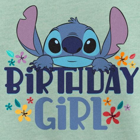 Stitch Family Shirts, Stitch Wallpaper Birthday, Happy Birthday Stitch Disney, Stitch Birthday Printables, Stitch Birthday Wallpaper, Stitch Birthday Card Ideas, Stitch Disney Birthday Party, Stich Party Ideas Girl, Stitch Birthday Cakes