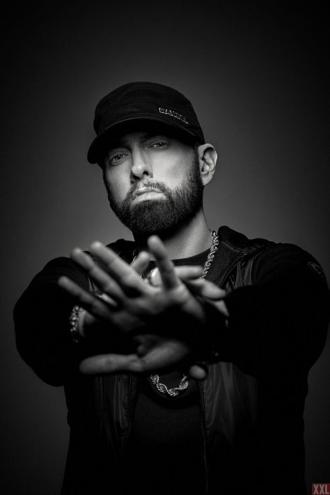 See Photos of Eminem From XXL’s 25th Anniversary Issue Cover Story | Eminem.Pro - the biggest and most trusted source of Eminem Marshall Eminem, New Eminem, The Slim Shady, Rap Us, Eminem Wallpapers, Eminem Quotes, Eminem Photos, Arte Hip Hop, Eminem Rap