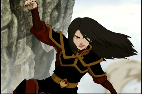 All screencaps: Piandao.org (Note: Azula is a famously contentious character. What follows is merely one of a myriad of possible inte... Azula Avatar Wallpaper, Azula Avatar, Avatar Wallpaper, Avatar Azula, Avatar The Last Airbender, The Last Airbender, Black Hair, Avatar, Hair