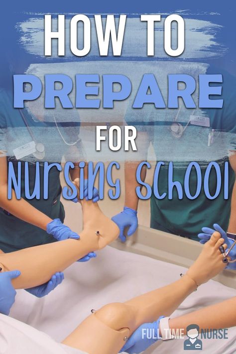 How should you Prepare for Nursing School? What should nursing students know? What tips are good for nursing students? Nursing School Clinicals, Nursing School Tips, School Tips, School Hacks, Nursing Students, Nursing School, Full Time, Nursing, Health Care