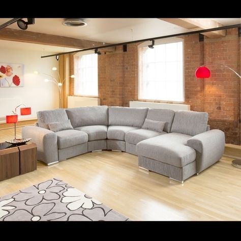 L Shaped Sofas, Corner Sofa Modern, Sofa Curved, Grey Corner Sofa, High Quality Sofas, Compact Sofas, Corner Light, U Shaped Sofa, Curved Sofa