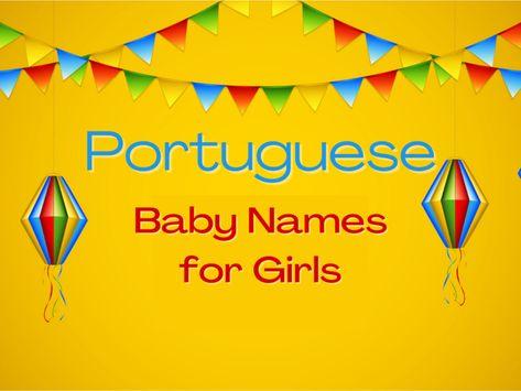 Expecting a daughter? Then you may be searching for the perfect feminine name for her. This list of Portuguese baby names for girls is filled with a variety of beautiful options. From Adelina to Izabel and plenty of names in between, you're sure to find the perfect moniker for your daughter! #girlnames #babynames Portuguese Baby Names, Boy Middle Names, German Names, Feminine Names, Look And Find, Unique Girl Names, Names For Girls