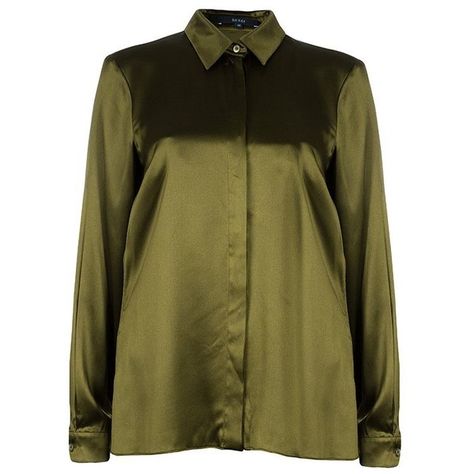 Gucci Olive Green Satin Blouse M ❤ liked on Polyvore featuring tops, blouses, satin blouse, olive top, army green blouse, olive green blouse and olive green top Green Satin Blouse, Gucci Blouse, Green Silk Shirt, Army Green Blouse, Blouse Satin, Olive Green Top, Olive Green Blouse, Olive Top, Full Sleeve Blouse