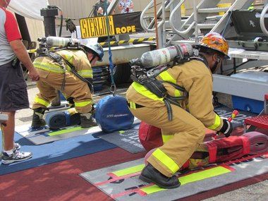 Montgomery firefighter combat team bests Tuscaloosa for top spot during Scott Firefighter Combat Challenge Saturday (photos, video) Firefighter Combat Challenge, Firefighter Training, Firefighter Quotes, Volunteer Gifts, Volunteer Appreciation, Volunteer Firefighter, The Siren, School Staff, Staff Appreciation