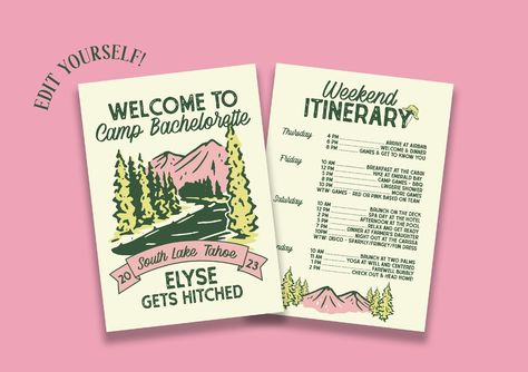 Tahoe Bachelorette Party, Lake Tahoe Bachelorette, Lake Tahoe Bachelorette Party, Tahoe Bachelorette, Bachelorette Itinerary, Bachelorette Party Invitation, Bachelorette Party Planning, Bachelorette Themes, Bachelorette Invitations