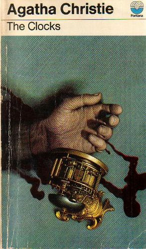 The Clocks by Agatha Christie in a Fontana edition Ordeal By Innocence, John Fowles, Agatha Christie's Poirot, Agatha Christie Books, Raymond Chandler, Detective Novels, Detective Fiction, Miss Marple, Book Cover Art