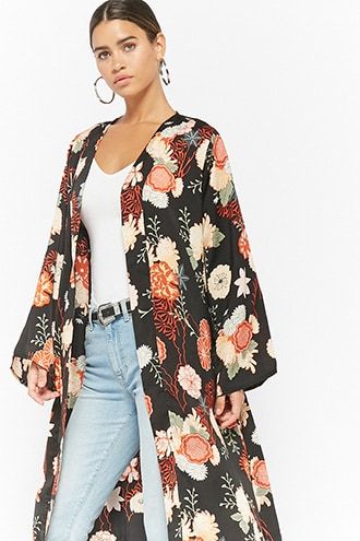 Duster Kimono, Jackets Women, Women's Jackets, Shop Dresses, Outerwear Women, Latest Styles, Kimono Top, Dress Shop, Forever 21