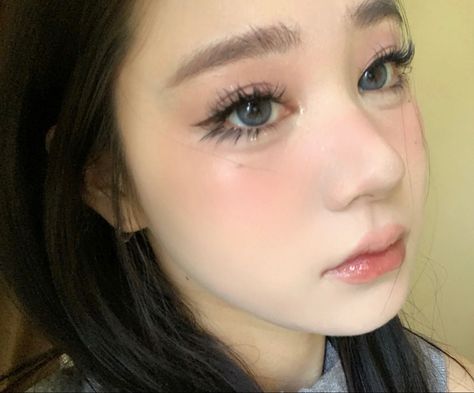 Makeup For Downturned Eyes, Soft Natural Makeup, Makeup Morphe, Chinese Makeup, Douyin Makeup, Cute Eye Makeup, Makeup Face Charts, Ethereal Makeup, Asian Eye Makeup