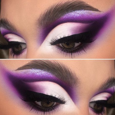 Tap Code, Tatti Lashes, Makeup 2024, Purple Makeup Looks, Funky Makeup, Lost In Paradise, Drag Make-up, Drag Queen Makeup, Face Art Makeup