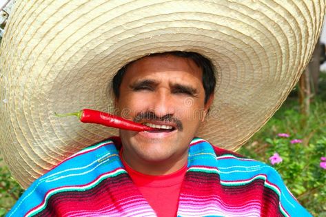 Mexican man poncho sombrero eating red hot chili. Mexican man with poncho and so #Sponsored , #Paid, #AFFILIATE, #man, #sombrero, #hot, #poncho Mexican Man, Latin Men, Mexican Men, Hot Pepper, Red Chili, Hot Chili, Christmas Illustration, Stock Photography Free, Stuffed Hot Peppers