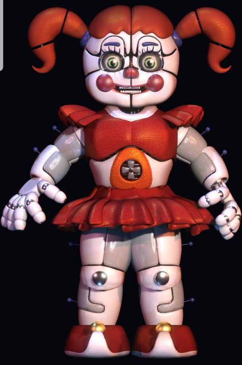 Fnaf Circus Baby, Circus Baby Fnaf, Craft Ribbon Storage, Fnaf Animatronics, Fnaf Au, Fnaf Baby, Ribbon Storage, Roblox Guy, Circus Baby