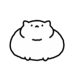 Doodle #doodle doodles #doodles drawing ideas #drawingideas 3.378 Sticker Board, Cute Fat Cats, Free Doodles, Doodle Doodle, Small Doodle, Cute Easy Doodles, Cat Doodle, Cat Comics, Doodle Icon