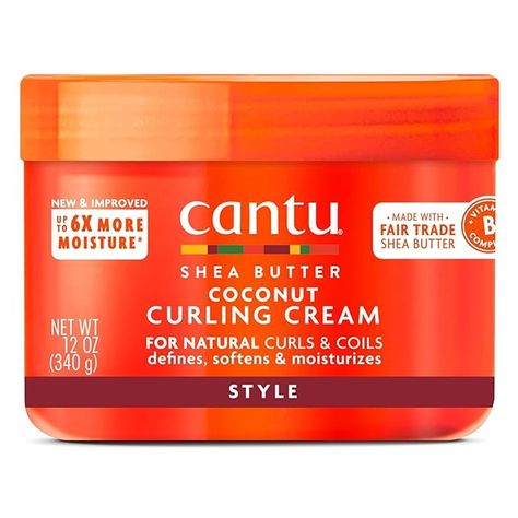 Amazon.com: Cantu Coconut Curling Cream with Shea Butter for Natural Hair, 12 oz, Packaging may vary : Beauty & Personal Care Cantu Hair Products Curls, Cantu Hair, Cantu Coconut Curling Cream, Cantu For Natural Hair, Cantu Shea Butter For Natural Hair, Cantu Hair Products, Curling Cream, Dark Brown Hair Extensions, Hair Science