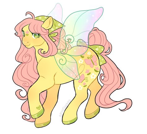 art by me @Mysthooves ! she is a g1 Flutter Pony,she can talk to flora and fauna and brings good luck, like the other flutter ponies 🌷🦋 #fluttershy Bow White Background, Mlp Fluttershy, Pony Style, Bandana Bow, My Lil Pony, Mlp Fan Art, My Little Pony Drawing, Mlp Pony, My Little Pony Pictures