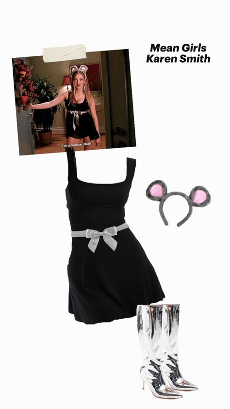 Karen smith Halloween costume for girl ALL ASOS Karen Smith Halloween Costume, Mean Girls Karen Smith, Mean Girls Karen, Mean Girls Halloween Costumes, Mean Girls Costume, Girl Halloween Makeup, Mean Girls Halloween, Mean Girls Outfits, Karen Smith