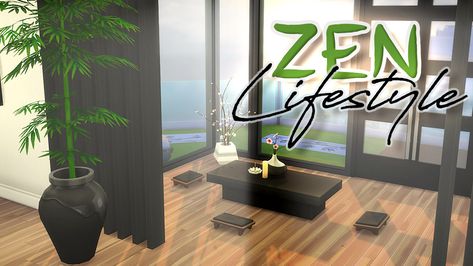 Viii Landgraab Sims 4 Apartment, Zen Lifestyle, San Myshuno, Apartment Renovation, Sims 4 Build, The Sims4, The Sims 4, Stop Motion, The Sims