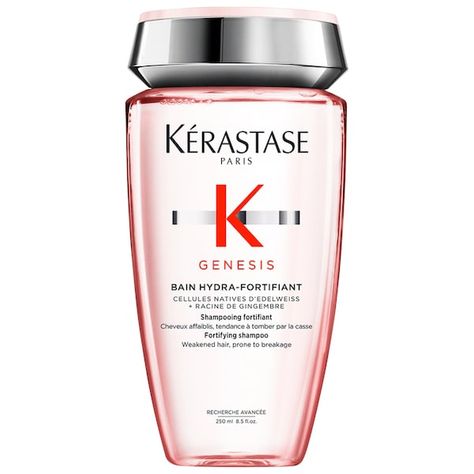 Genesis Strengthening Shampoo for Normal to Oily Hair - Kérastase | Sephora Kerastase Shampoo, Causes Of Hair Fall, Kerastase Hair, Shampoo For Fine Hair, Anti Hair Fall, Shampoo For Thinning Hair, Weak Hair, Reduce Hair Fall, Hydrating Shampoo