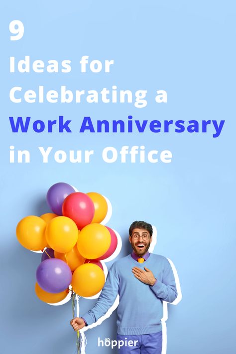 Need some ideas for celebrating employee work anniversaries? These 9 ideas will show your team you appreciate them and boost engagement rates! Employee Service Award Ideas, 1 Year Work Anniversary Gift, Employee Celebration Ideas, 10 Year Work Anniversary Party Ideas, Service Awards Ideas Employee, 10 Year Work Anniversary Gift, Work Anniversary Celebration Ideas, 30 Year Work Anniversary Ideas, 10 Year Business Anniversary Ideas