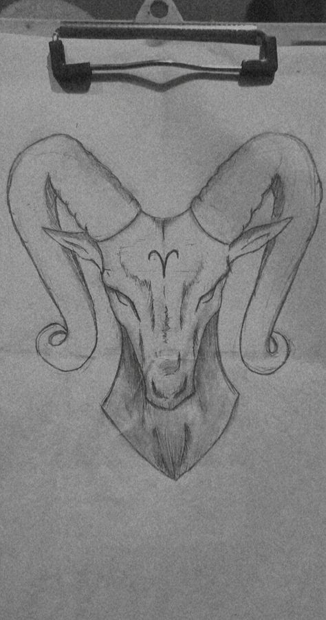 Aries Sketch Art, Satanic Drawings Sketches, Demon Drawing Sketches Easy, Satanistic Drawing, Aries Drawing Sketches, Aries Art Drawing, Aries Sketch, Satanic Drawings, Aries Drawing