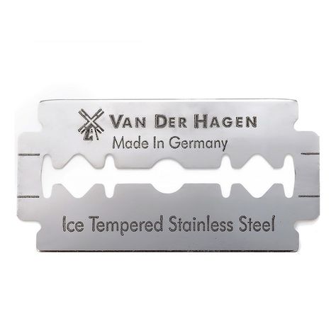 Crafted in Germany, our ice-tempered, stainless steel razor blades give you an unparalleled glide across your skin, greatly reducing razor burn, cuts and nicks, and giving you a close, comfortable shave every time. DETAILS Van Der Hagen double edge razor blades offer unsurpassed quality and durability. Discover why customers choose our premium blades over all other competitors as a part of their shaving regime. Ready to use straight from the box with no sticky residue to deal with, each pack of Shave Butter, Razor Burn, Razor Bumps, Giving Up On Life, Razor Burns, Blood Art, Shaving Razor, Safety Razor, Wax Warmers