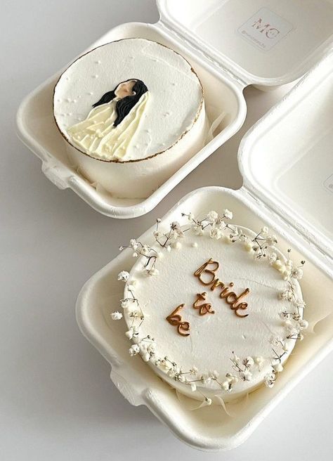 Bride To Be Bento Cake, Propose To Me Pasta, Bride To Be Pasta, Bride Pasta, Mini Lunchbox Cakes Design, Bento Cakes, Birthday Hampers, Bento Cake, Birthday Cakes For Men