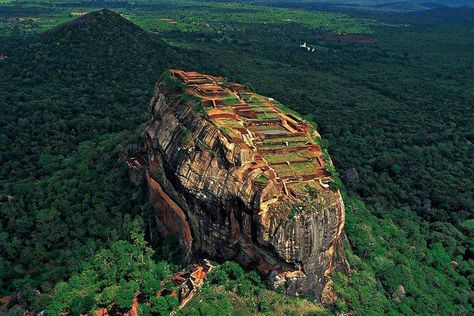 SRI LANKA - Amazing Planet - Ravanan palace Sigiriya - Sigiriya (Lion Rock) "Rock in ravana" - Sri Lanka (formerly Ceylon) is an island nation south of India in the Indian Ocean. Ravana Lanka, Sigiriya Sri Lanka, Sigiriya Rock, Sri Lanka Holidays, Wildlife Safari, Honeymoon Travel, Global Travel, Kandy, Holiday Packaging