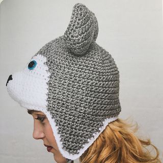 Husky pattern by Vanessa Mooncie Wolf Hat Pattern, Crochet Wolf Hat, Crochet Hooded Cowl, Crochet Wolf, Wolf Hat, Hooded Cowl, Hat Patterns Free, Crochet Hat Free, Crochet Hats Free Pattern