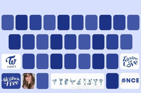 Keyboard Wallpaper Aesthetic Blue, Gboard Keyboard Wallpaper Aesthetic, Android Keyboard Wallpaper, Keyboard Wallpapers, Gboard Keyboard Theme Aesthetic, Twice Logo, Logo Twice, Keyboard Themes Wallpaper, Keyboard Wallpaper