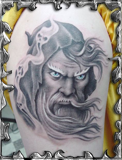 Wizard Tattoo Design, Wizard Design, Best Tattoo Ideas For Men, Evil Clown Tattoos, Dragon Tattoo Drawing, Wizard Tattoo, Common Tattoos, Evil Tattoo, Evil Wizard