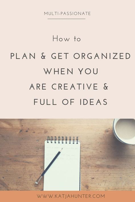 Keeping track of your many ideas and projects is a challenge for us multi-passionate entrepreneurs. How do you plan and get organized when you are creative and have many ideas? Check out this post to get tips and inspiration where I share how I get organized. #multi-passionate #creative #organize Hairstylist Education, Amazon Ecommerce, Productive Ideas, Brown Hairstyles, Planning And Organizing, The Creative Process, Business Organization, Productivity Tips, Time Management Tips