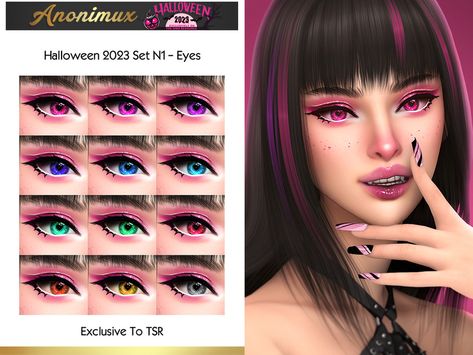 Sims 4 Cc Makeup Eyes, Vampire Eyes Sims 4 Cc, Sims 4 Cc Halloween Make Up, Sims4 Eyes, Sims 4 Cc Eyes Color, Sims 4 Eye Cc, Chroma Eyes Sims 4, Eyes Sims 4 Cc, Sims 4 Eyes