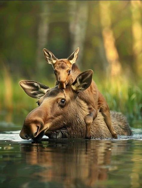 Moose Lovers🫎 | Great photography ❤️❤️ | Facebook Wildlife Crossing, Moose Pics, Moose Photography, Bison Photography, Cat Light, Majestic Animals, Totally Awesome, Creative Painting, Cute Wild Animals