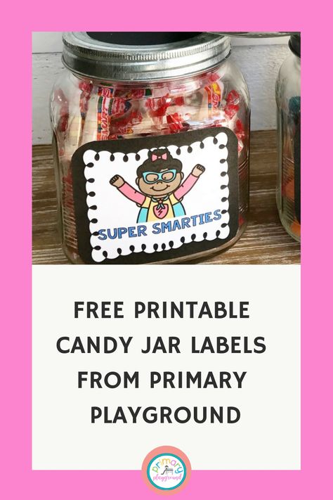 Candy Jar Labels, Hersey Kisses, Sour Gummy Worms, Gummy Worms, Jar Labels, Candy Jars, When Someone, Free Printables, Book Worms