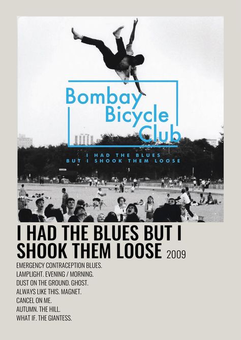 Polaroid Album Cover, Minimalistic Polaroid Poster, Bombay Bicycle Club, Polaroid Album, Music Poster Ideas, Club Poster, Polaroid Poster, Movie Poster Wall, Concept Board