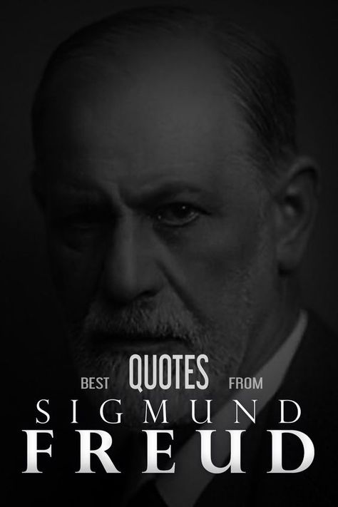 Sigmund Freud is a world famous psychiatrist and psychologist. Check out these inspirational quotes from one of the greatest minds in history. Reach life fulfillment with their inspiration! #sigmundfreud #quotes Famous Psychology Quotes, Psychiatrist Quotes, Sigmund Freud Quotes, Psychologist Quotes, Freud Theory, Human Behavior Psychology, Oedipus Complex, University Of Vienna, Jean Piaget