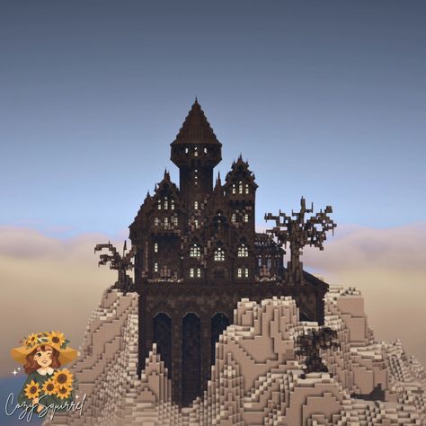 🧛‍♂️ Dracula's Castle 🏰 - Swipe ➡️ for a bonus spooky shader! What is your favorite vampire movie?? This build is now available on my Patreon Shop! Check the link in my bio (it's also discounted until 11/1)! Full build process is available on my YT channel ❤️ Shader: 🎃 BSL 🎃 Spooklementary Texture: 🎃 Mizuno's 16 Craft CIT: 🎃 Kaydicraft 🎃 Ghoulcraft #minecraft #minecraftbuildideas #aesthetic #halloween #dracula #minecraftcastle #gothic #castle #Mizunos16Craft #minecraftbuilds #cozy... Minecraft Haunted Castle, Minecraft Spooky Castle, Ghoulcraft Minecraft, Minecraft Gothic Castle, Minecraft Shop, Castle Minecraft, Gothic Manor, Minecraft Shops, Dracula's Castle