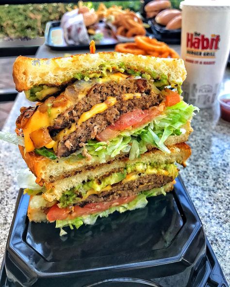 The Habit Burger Grill on Instagram: “Who else is craving a Santa Barbara Charburger right now? 😋 #MakeItAHabit” Burger Grill, Santa Barbara, Hot Dogs, Sandwiches, Grilling, Right Now, Amber, Dogs, On Instagram