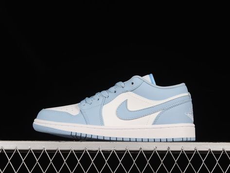 Air Jordan 1 Low Unc, Jordan 1 Low Unc, Nike Jordan 1 Low, Jordan Wings, Womens Basketball Shoes, Marina Blue, Air Jordan Sneakers, Wings Logo, Air Jordan 1 High