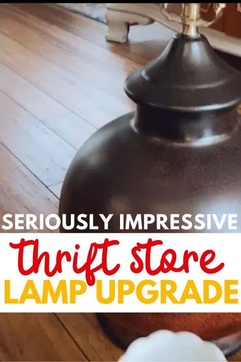 Painting A Lamp, Lamp Makeover Diy, Floor Lamp Makeover, Desk Chair Makeover, Spray Paint Lamps, Diy Lamp Makeover, Scrub Soap Bars, Textured Spray Paint, Mercury Glass Lamp