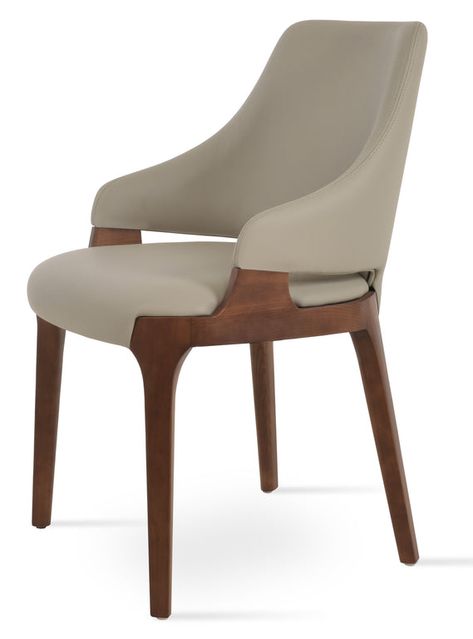 Luxury Dining Chair, Chair Design Modern, Comfortable Dining Chairs, Dining Chair Design, Contemporary Chairs, Industrial Modern, Wood Dining Chairs, Creative Furniture, Leather Dining