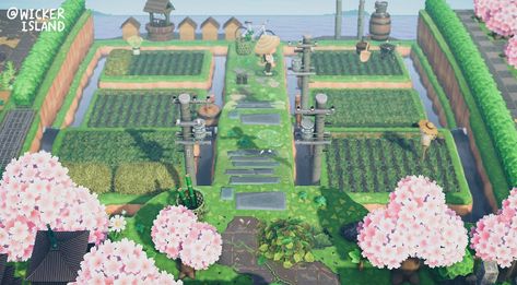 Japanese Countryside, Japan Country, City Island, Animal Crossing Qr Codes Clothes, Island Theme, Helpful Things, Rice Fields, Animal Crossing Pocket Camp, Island 2