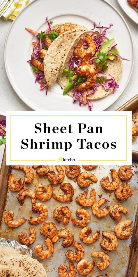 Quick Supper, Sheet Pan Shrimp, Shrimp Taco, Recipe Sheet, Pan Shrimp, Shrimp Taco Recipes, Monthly Menu, Recipe Sheets, Supper Ideas