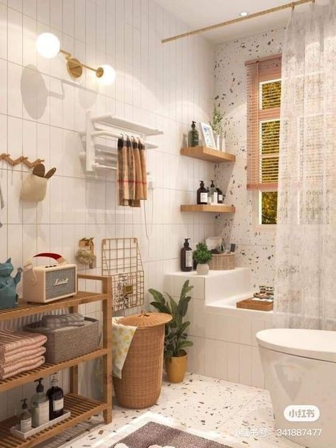 Bad Inspiration, Casa Vintage, Small Bathroom Ideas Modern, Bathroom Inspiration Decor, Small Bathroom Ideas, Apartment Decor Inspiration, Dream Apartment, Room Makeover Inspiration, Small Bathroom Decor