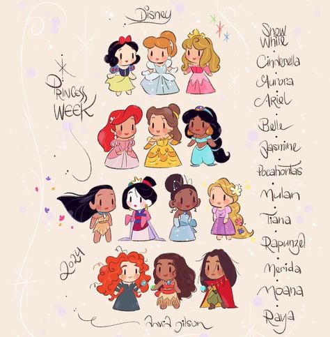 Disney Lovers! • Instagram Disney Princess Alice, Disney Princess Animation, Disney Princesses Together, Princesses Fanart, Disney Girl Characters, Disney Scenes, David Gilson, Chibi Disney, Disney Princess Gifts