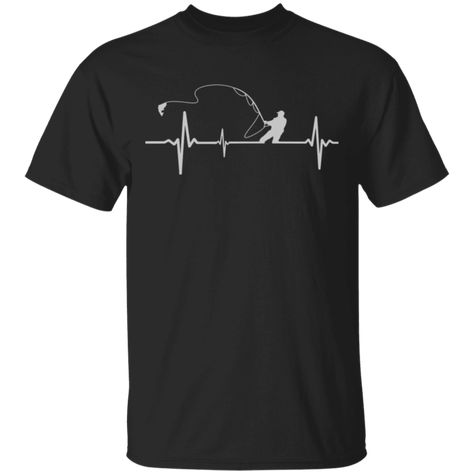 Fishing heartbeat t-shirt #fishing #heartbeat Pilot Shirt, Airplane Pilot, Shark Shirt, Surf Shirt, Fits With Shorts, Heart Beat, Jesus Shirts, Christian Shirts, Ferret