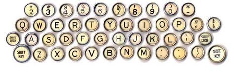 typewriter keys Date Of Birth Tattoos Ideas Fonts, Name Tattoos On Neck, Messy Fonts, Psychology Logo, Vintage Keyboard, White Typewriter, Typewriter Fonts, Fonts Fancy, Old Fashioned Typewriter