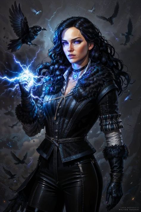 Yennefer of Vengerberg; The Wichter 3: Wild Hunt. Yennefer Witcher, Yennefer Cosplay, Witcher Art, Yennefer Of Vengerberg, Wild Hunt, The Witcher 3, Medieval Art, Game Artwork, Fantasy Clothing