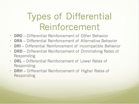 6 types of differential reinforcement Aba Training, Applied Behavior Analysis Training, Bcaba Exam, Aba Therapy Activities, Behavior Plan, Behavioral Analysis, Applied Behavior Analysis, Behavior Analyst, Study Flashcards