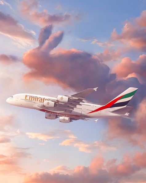 Emirates on Instagram: "Fortune favours all those who leap into new adventures this Year of the Rabbit. 🐇 Happy Lunar New Year to all who celebrate! 新年快乐，万事如意. 🧧 #Emirates #FlyBetter" Emirates A380 Wallpaper, Emirates Aesthetic, Emirates Plane, Airbus A380 Emirates, A380 Emirates, Pilots Quotes Aviation, Air Astana, Emirates A380, Emirates Airlines