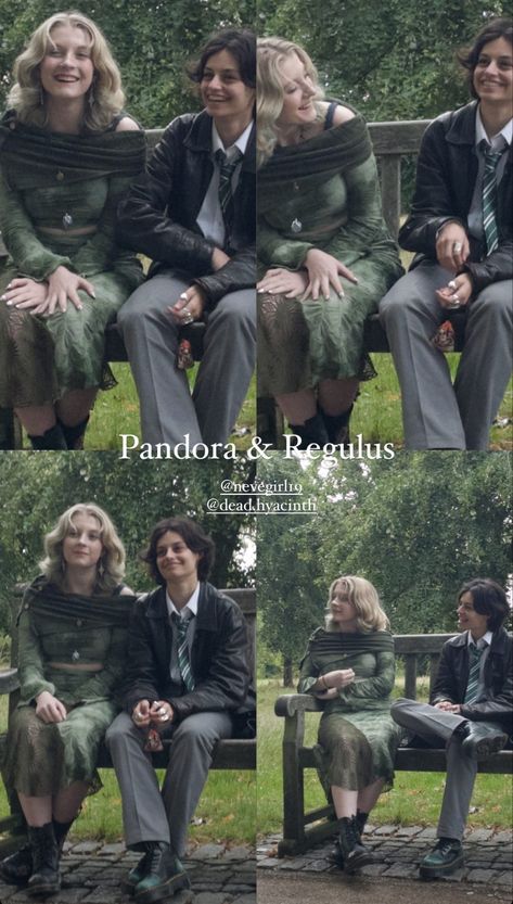 Pandora Fan Cast, Pandora X Regulus, Pandora And Regulus Fanart, The Rise Of The Order, Regulus Black Fan Cast, Pandora And Regulus, Marauders Pictures, Regulus And Pandora, Dead Hyacinth